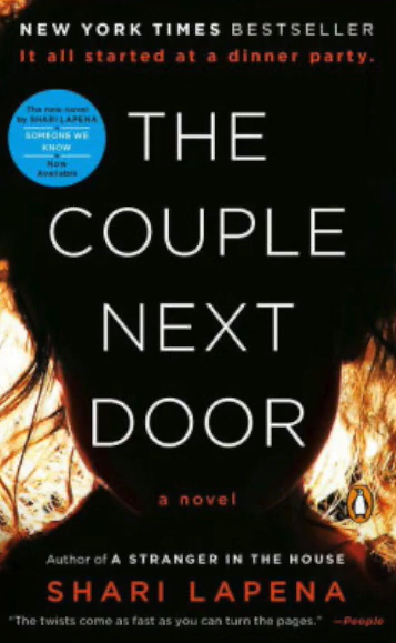 The Couple Next Door title book - silhouette of woman